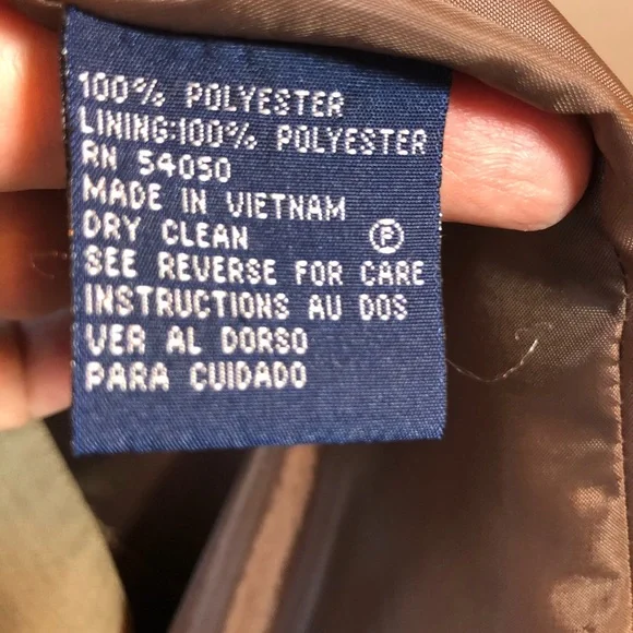 Evan Piccone Brown Tan one-button Blazer Sz 14 - Picture 5 of 7